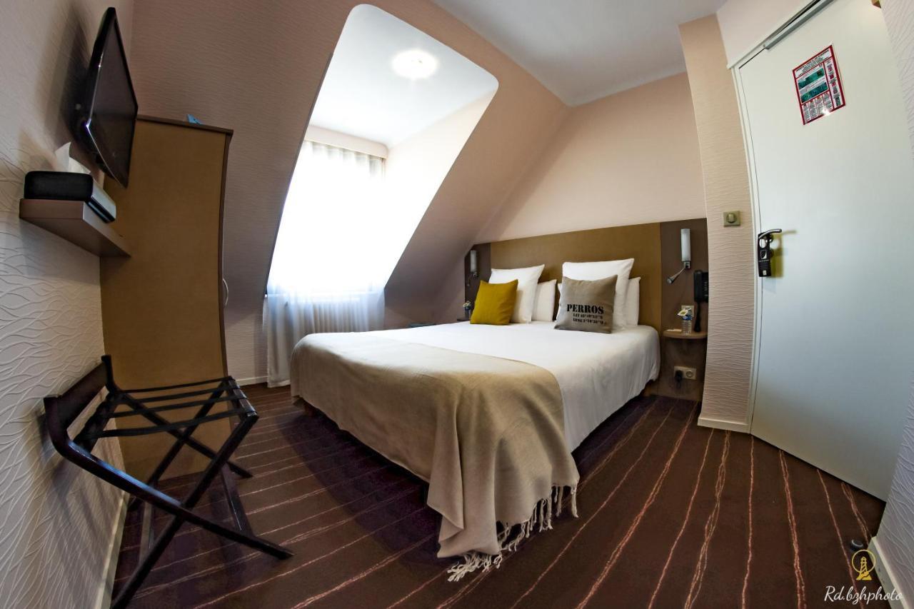 Logis Hotel Du Parc Perros-Guirec Exterior foto