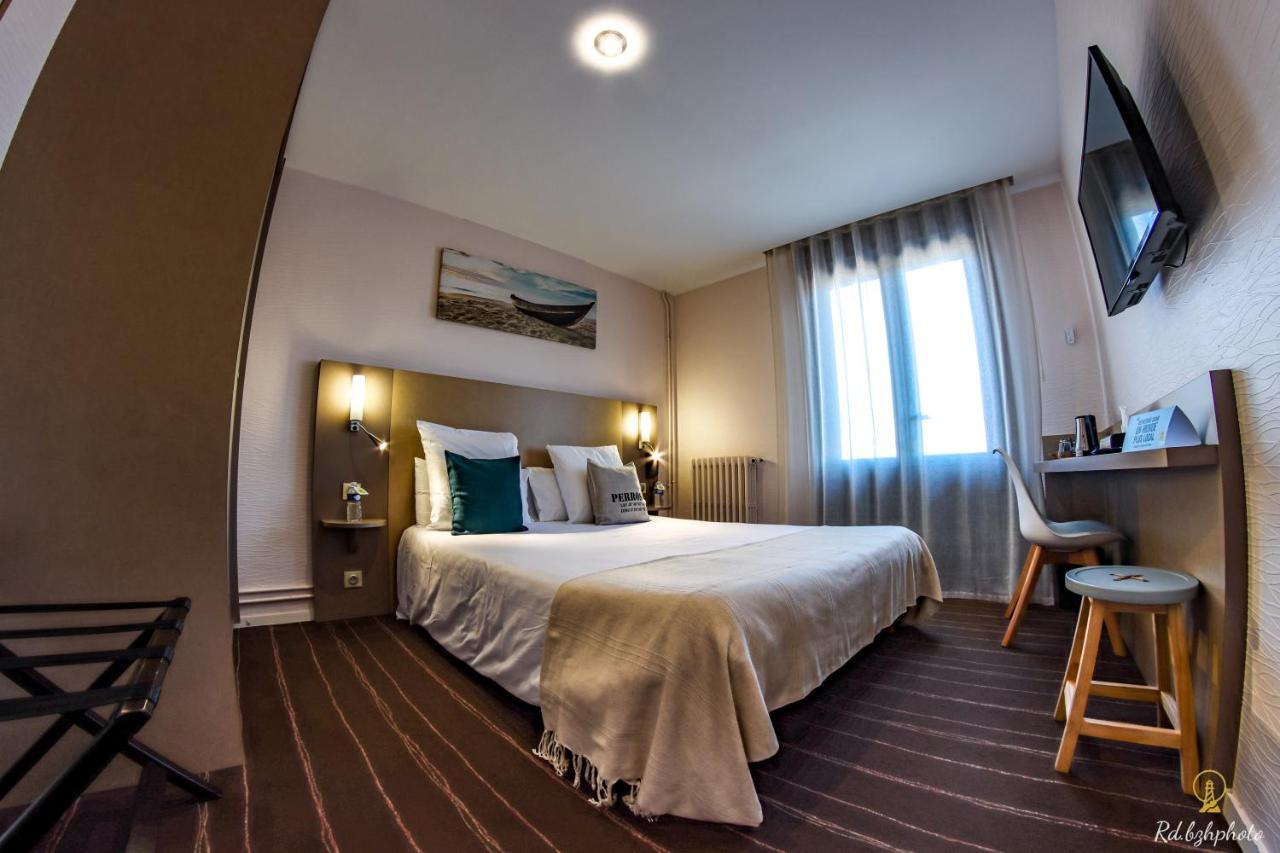 Logis Hotel Du Parc Perros-Guirec Exterior foto